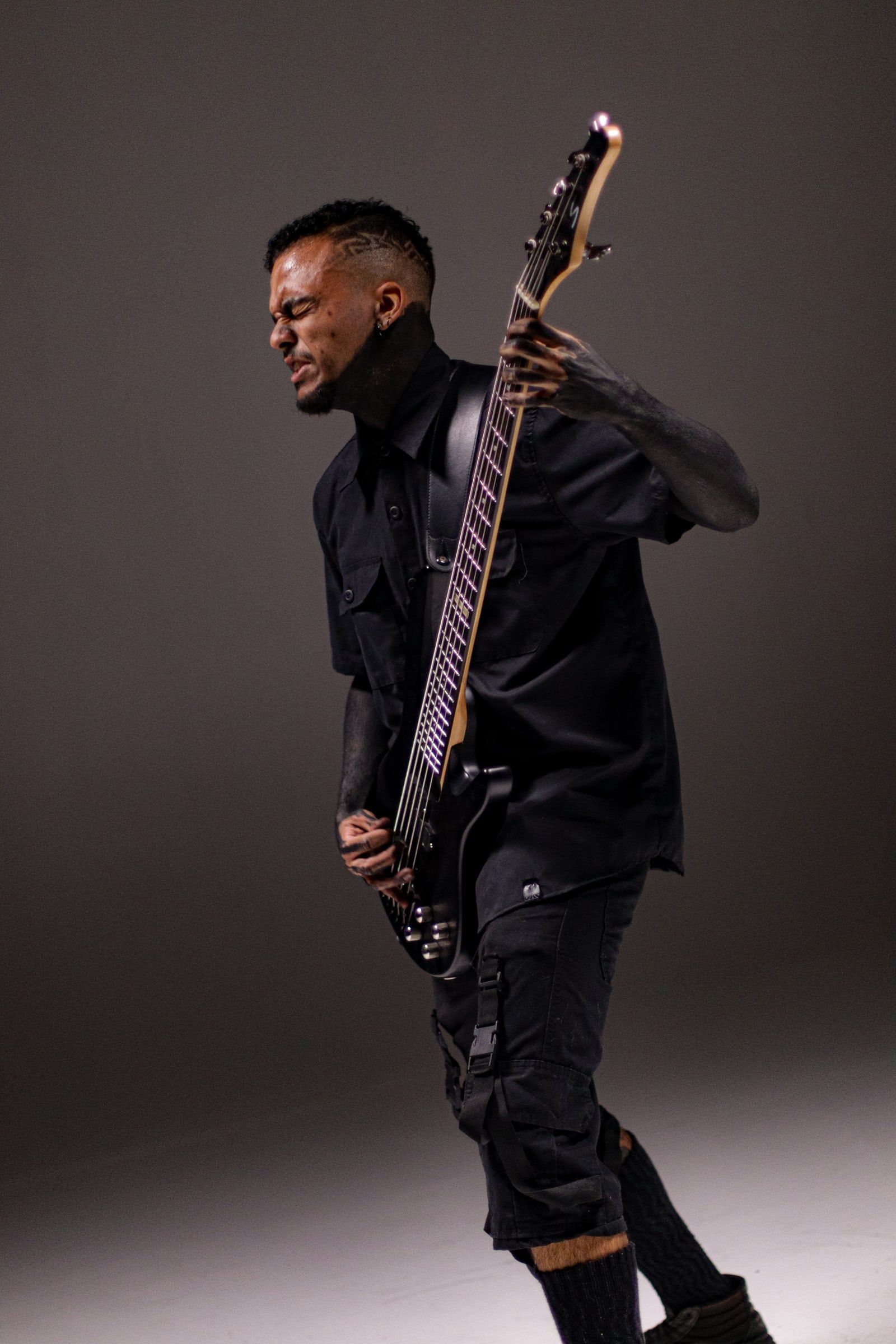 8K bassist, 2024 promo session
